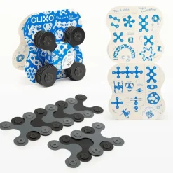 CLIXO Układanka magnetyczna Designer Pack, czarno-szary