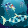 CLIXO Układanka magnetyczna Ocean Creatures