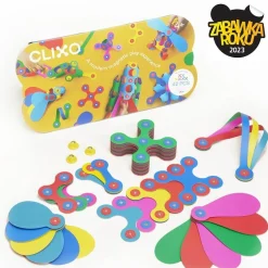 CLIXO Układanka magnetyczna Rainbow, 42 elementy