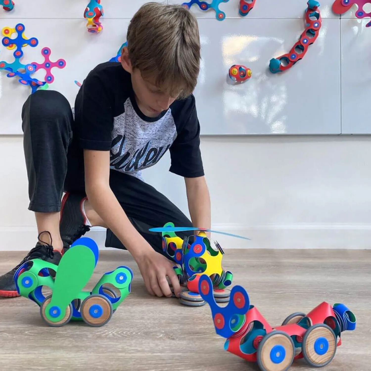 CLIXO Układanka magnetyczna Wheel Creator Pack