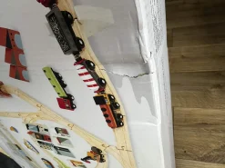 Tender Leaf Toys USZKODZONE OPAKOWANIE: Drewniana kolejka - Podróż po górach