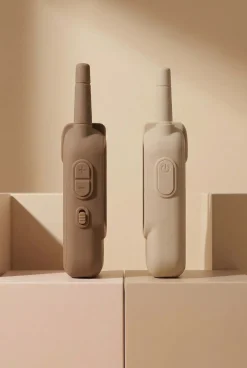 Kidinex Video Walkie Talkie - Beige&Brown