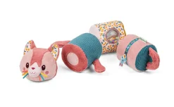 Lilliputiens Wałek dźwiękowy 4-elementowy Kotka Jeanne 6 m+