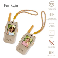 Zazu Walkie Talkie Fun Video - Beige