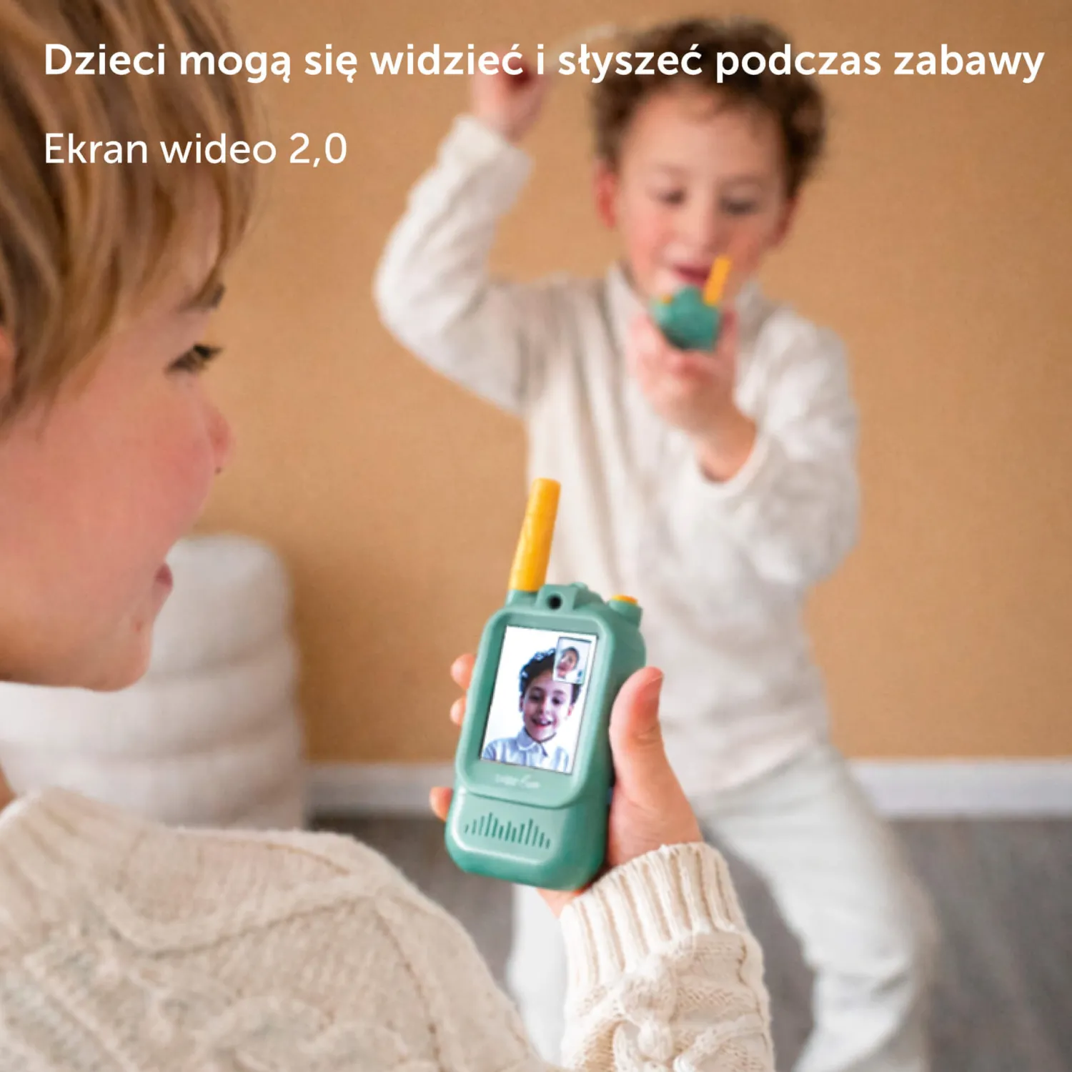 Zazu Walkie Talkie Fun Video - Beige