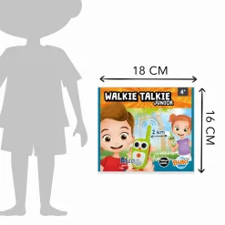 Buki WALKIE-TALKIE JUNIOR zasięg 2 km
