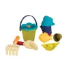 B.Toys Wavey–Wagon – niebieski wózek, wagonik z akcesoriami do piasku