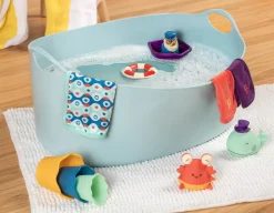 B.Toys Wee B. Splashy – zestaw prezentowy do kąpieli dla niemowląt