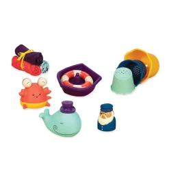 B.Toys Wee B. Splashy – zestaw prezentowy do kąpieli dla niemowląt