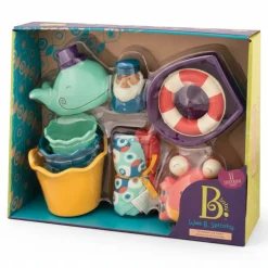 B.Toys Wee B. Splashy – zestaw prezentowy do kąpieli dla niemowląt