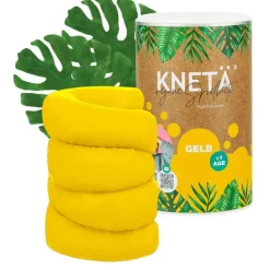 KNETA Wegańska masa plastyczna w puszce XXL, 1kg - żółta