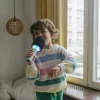 Kidywolf Świecący mikrofon KIDYMIC - zielony