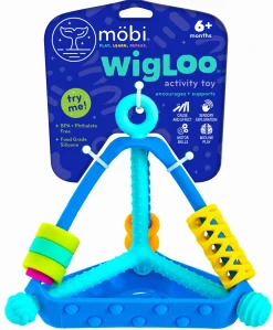 Mobi Wigloo Piramidka. Zabawka sensoryczna.
