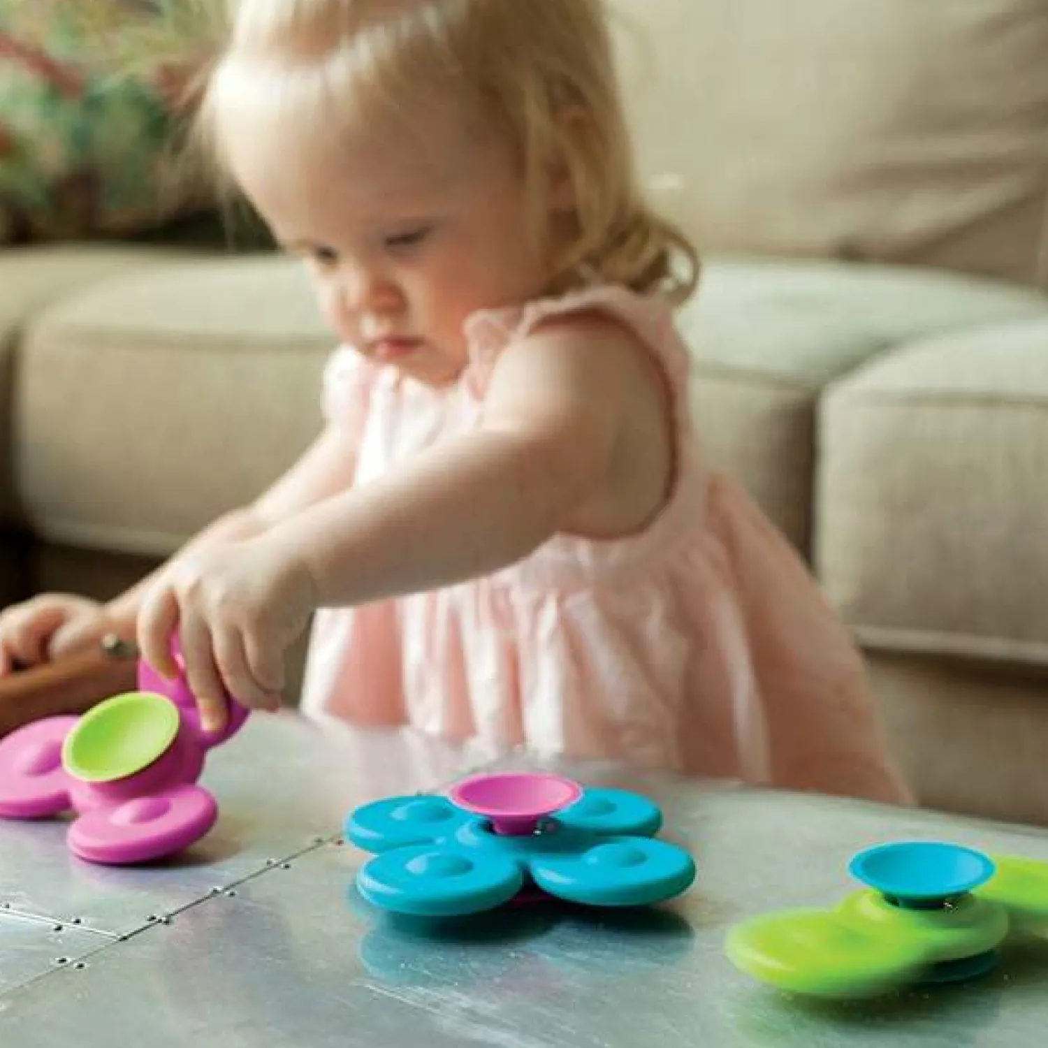 Fat Brain Toys Wirujące Przyssawki Whirly Squigz