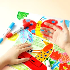 Mideer Wkłady do miękkich, zmywalnych kredek silky crayons 6 szt.