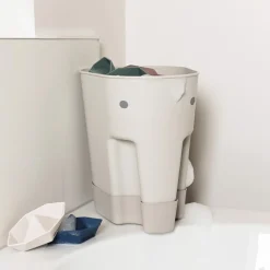 Dzieci Shnuggle Baby Wolnostojący Pojemnik na Zabawki do Kąpieli Ellie Taupe