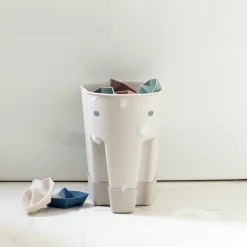 Dzieci Shnuggle Baby Wolnostojący Pojemnik na Zabawki do Kąpieli Ellie Taupe