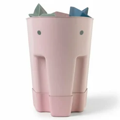 Dzieci Shnuggle Baby Wolnostojący Pojemnik na Zabawki do Kąpieli Ellie Blush