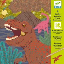 Djeco Wydrapywanka DINOZAURY