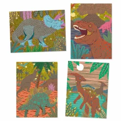Djeco Wydrapywanka DINOZAURY