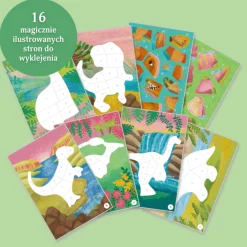 Tiger Tribe Wyklejanie po numerach - Dinozaury