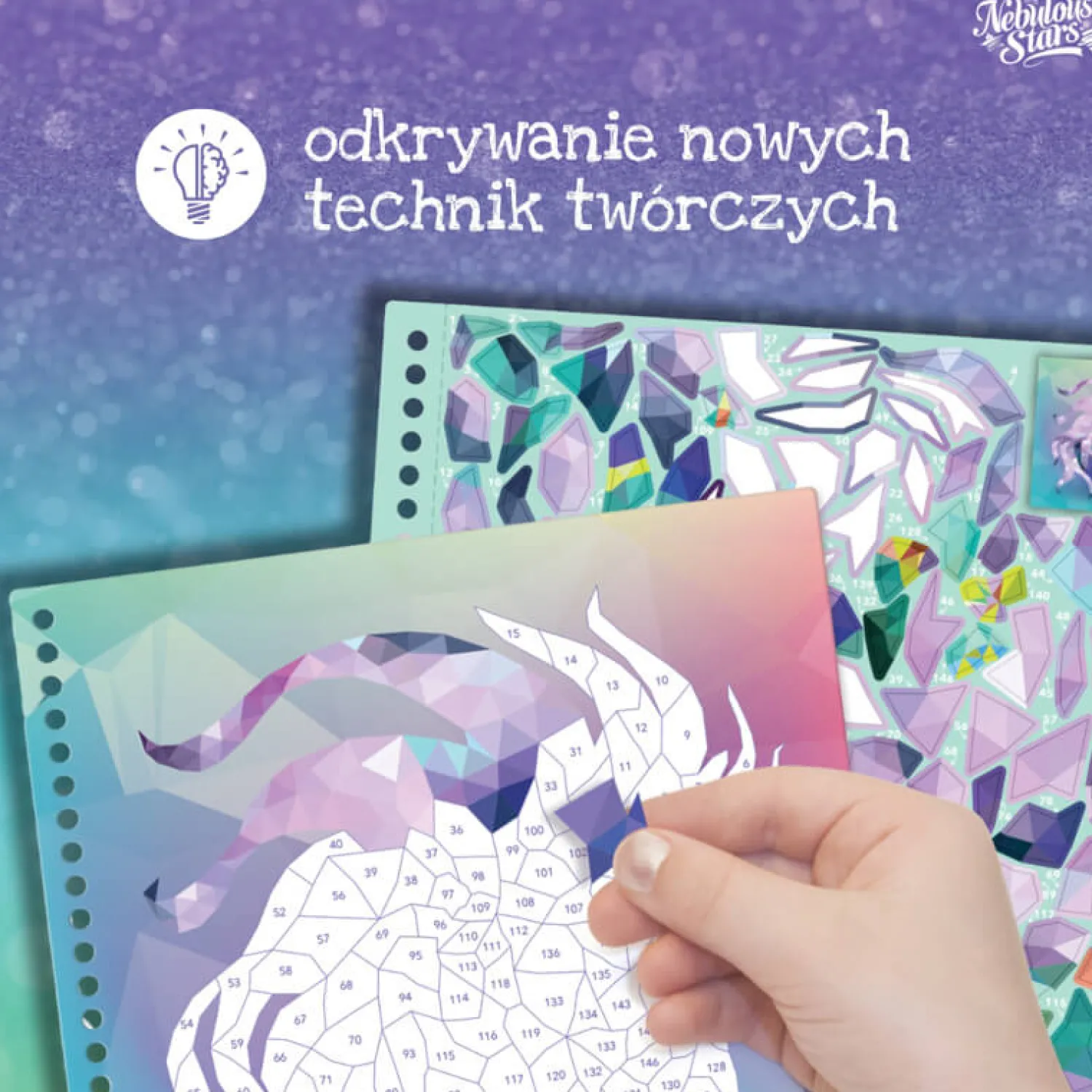 Nebulous Stars Wyklejanka – obraz po numerach M Marinia 8+