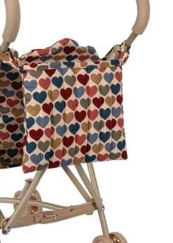 Konges slojd Wózek dla lalek - Coeur Bisous