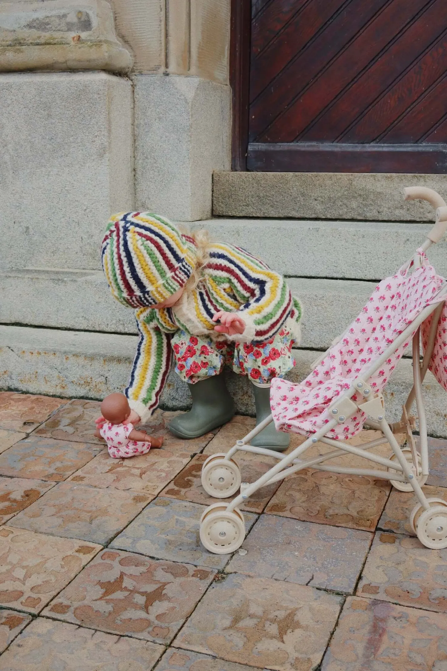 Konges slojd Wózek dla lalek - rosie rose