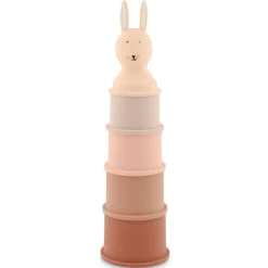 Trixie Zabawka do kąpieli, kubki do układania - Królik, 5 szt.