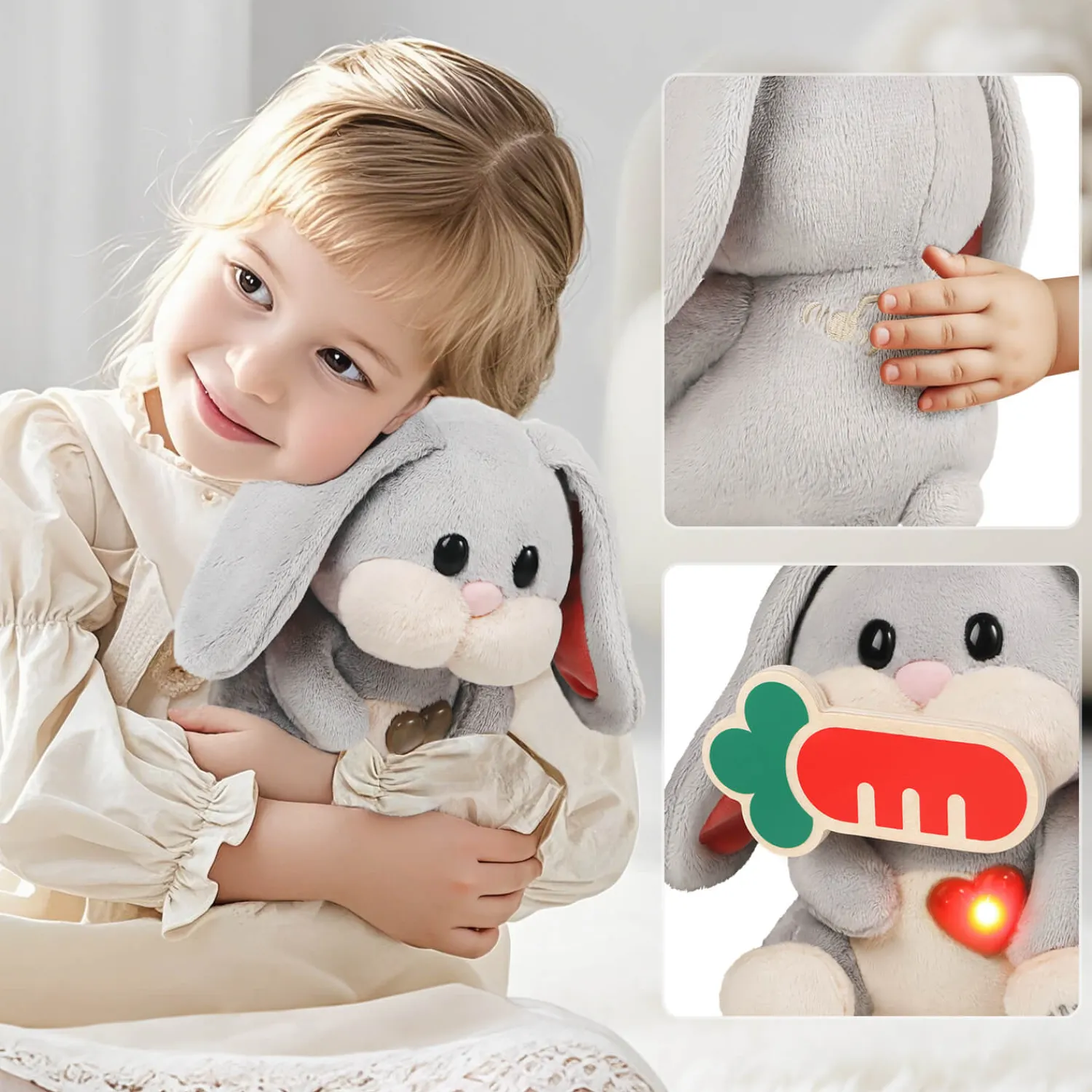 TOPBRIGHT Zabawka interaktywna Mummy Bunny, 3+