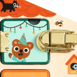 Djeco Zabawka manualna domek CABANALOCK