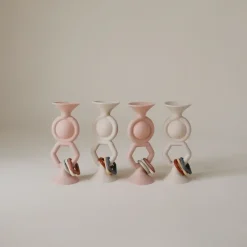 Mushie Zabawka z przyssawką HexaPop - Blush