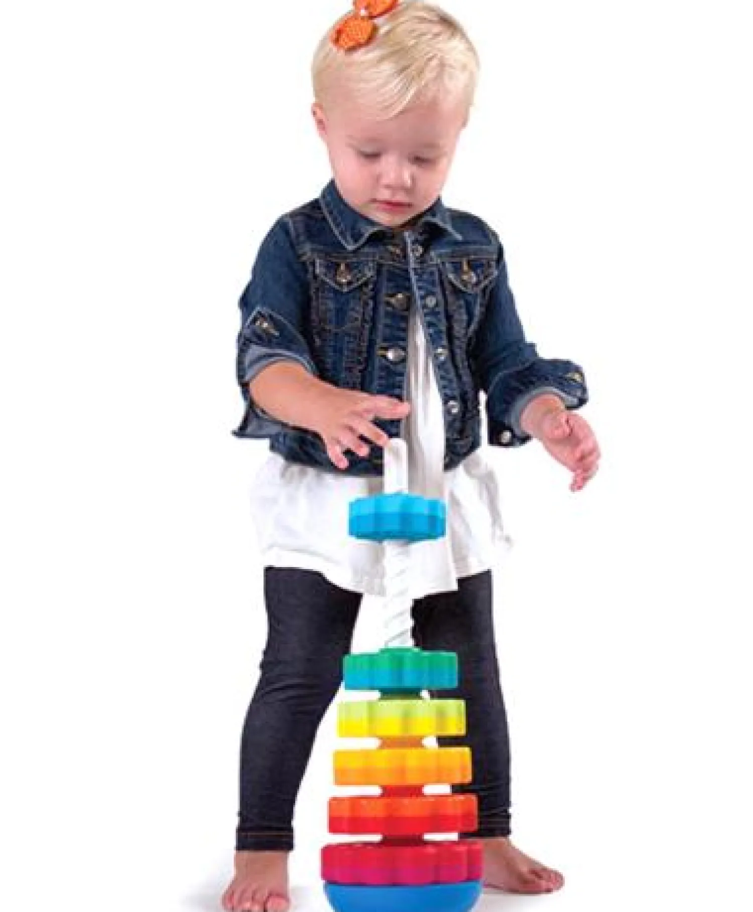 Fat Brain Toys Zakręcona Wieża Spin Again