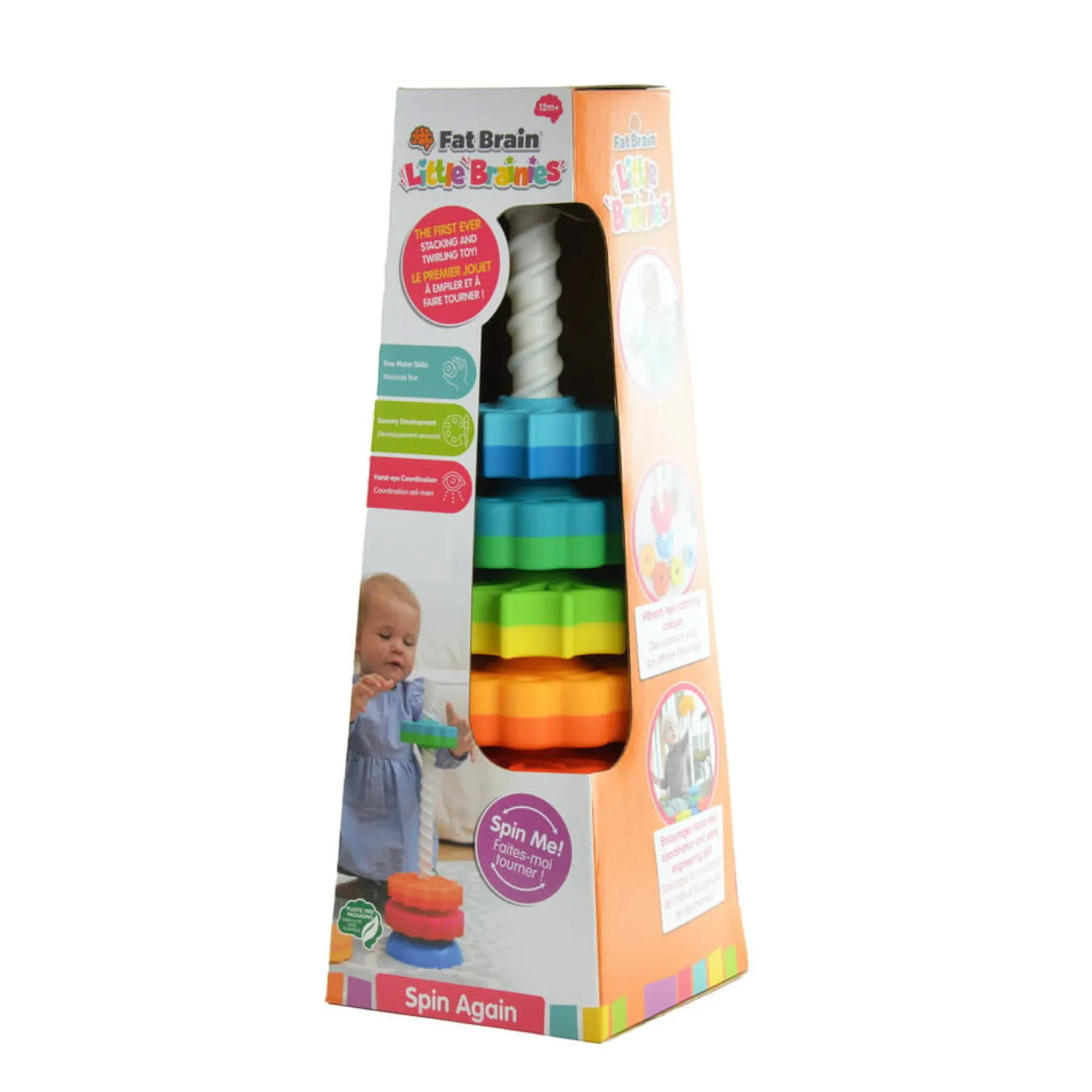 Fat Brain Toys Zakręcona Wieża Spin Again