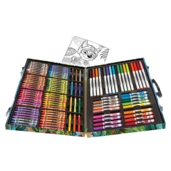 Crayola Zestaw artystyczny w walizce 128el. Psi Patrol 5+