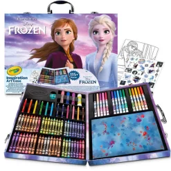 Crayola Zestaw artystyczny w walizce 115 el. Kraina Lodu 5+