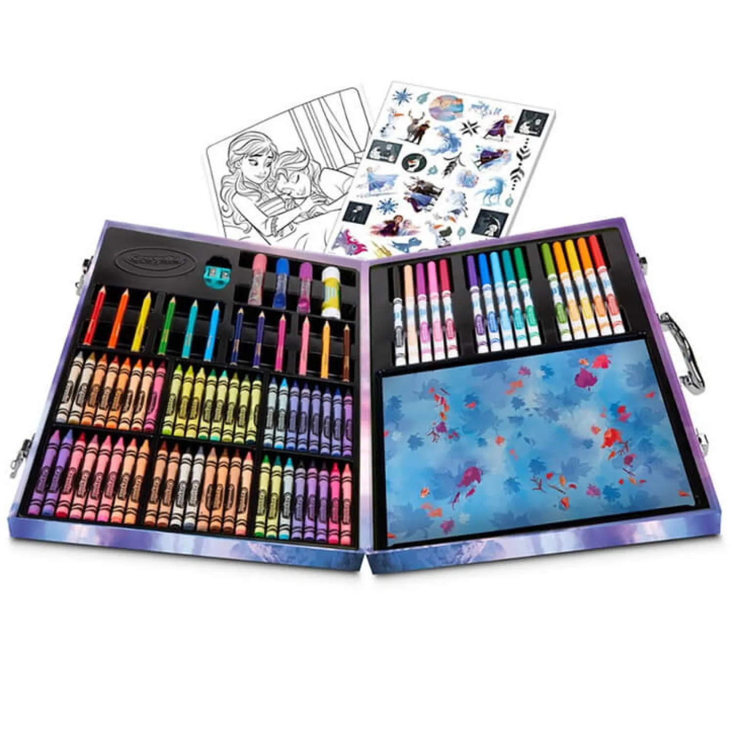 Crayola Zestaw artystyczny w walizce 115 el. Kraina Lodu 5+