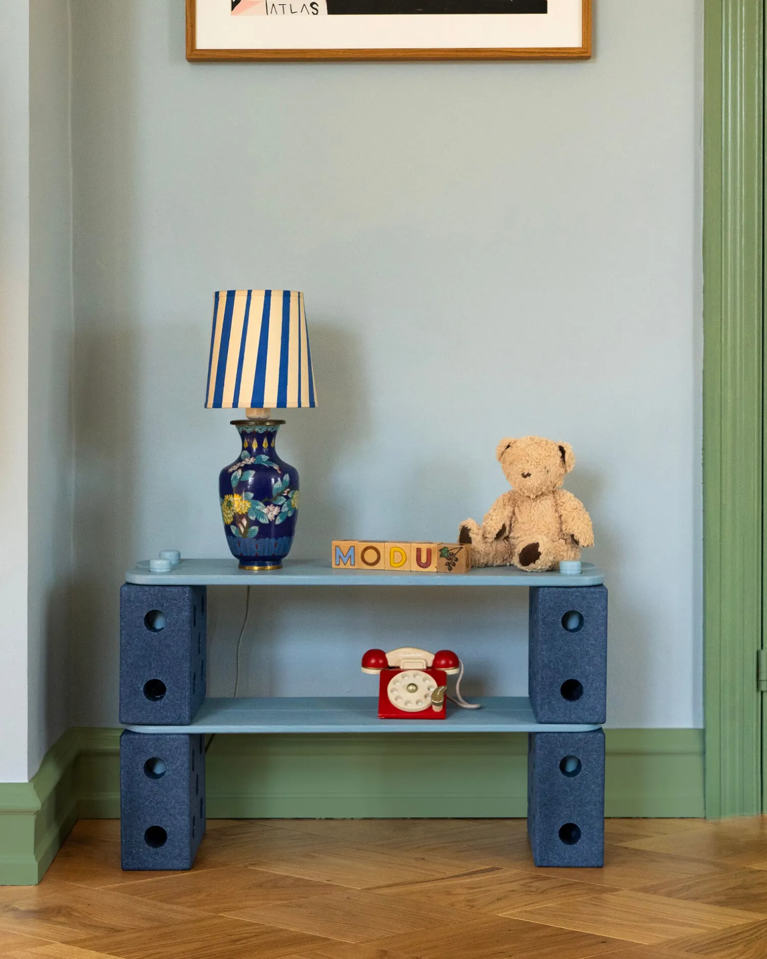 MODU Zestaw Balance Track - Deep Blue, Sky Blue