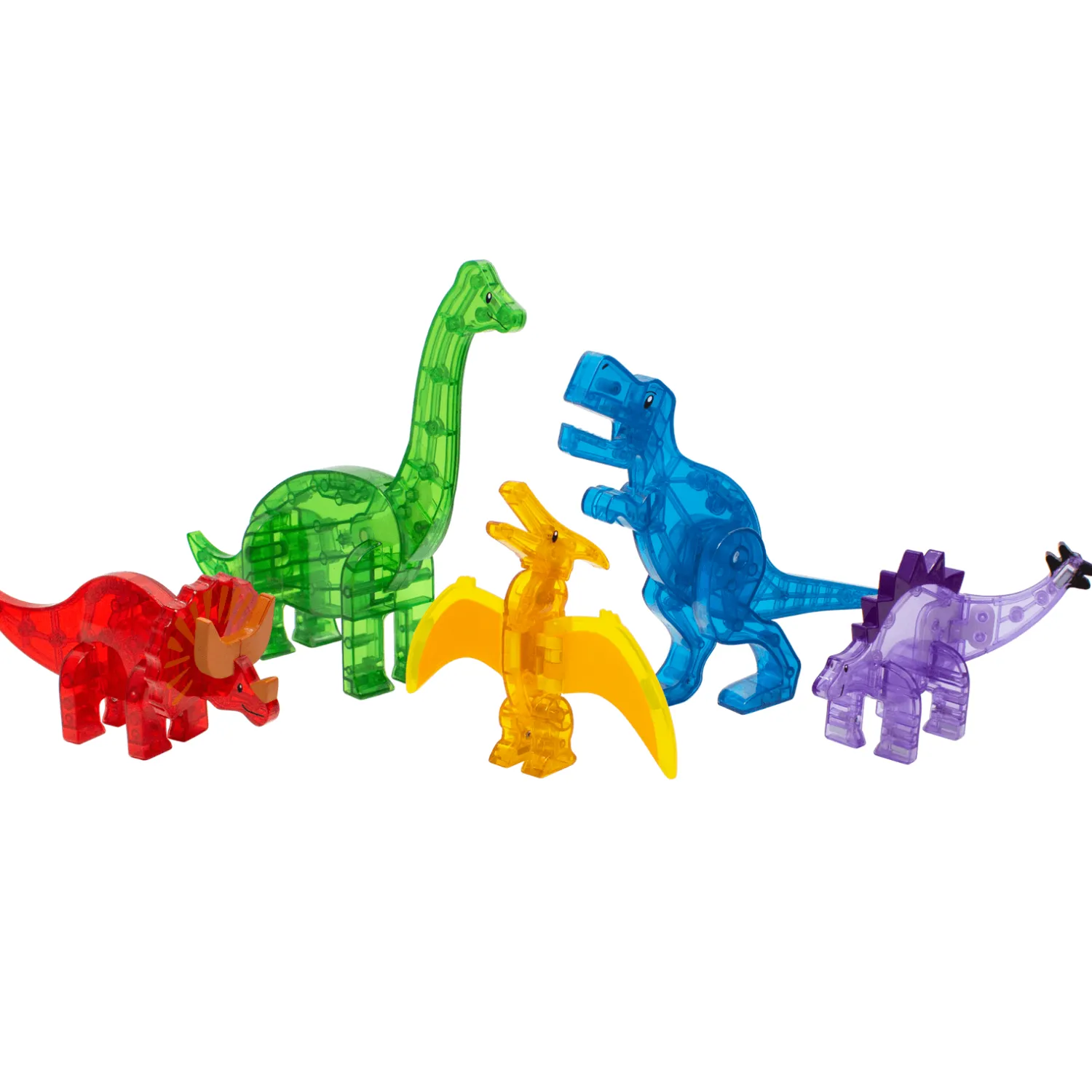 Magna-Tiles Zestaw Dino 5 el.