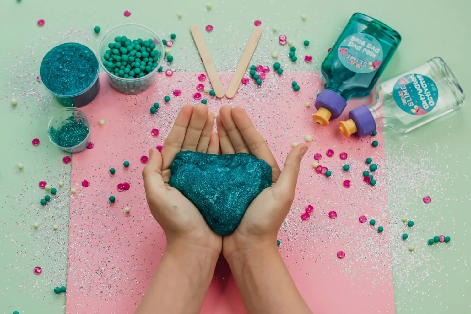 Tuban Zestaw DIY Slime - arbuz