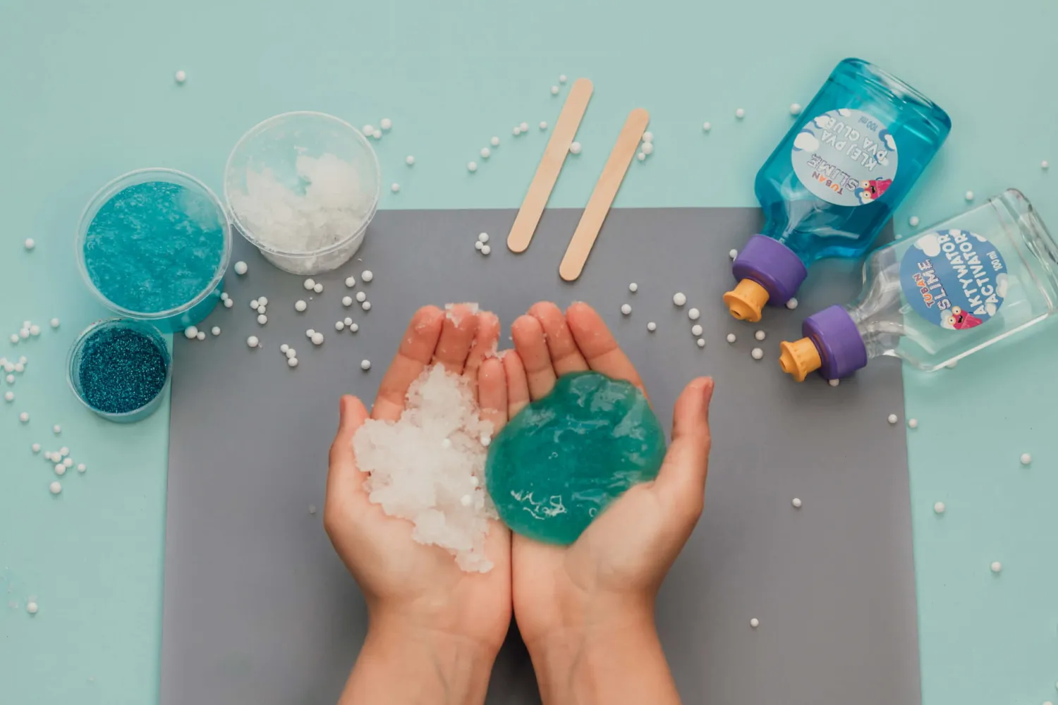 Tuban Zestaw DIY Slime - chmurka XL