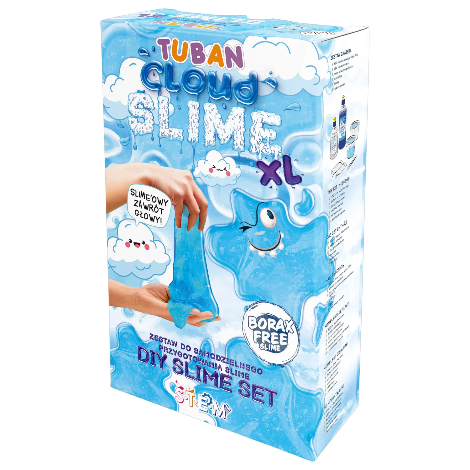 Tuban Zestaw DIY Slime - chmurka XL