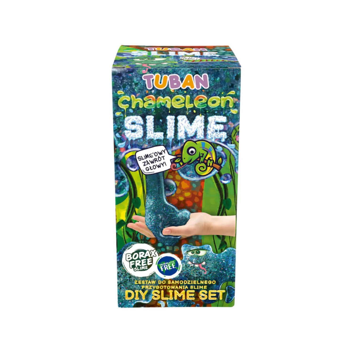 Tuban Zestaw DIY Slime - kameleon