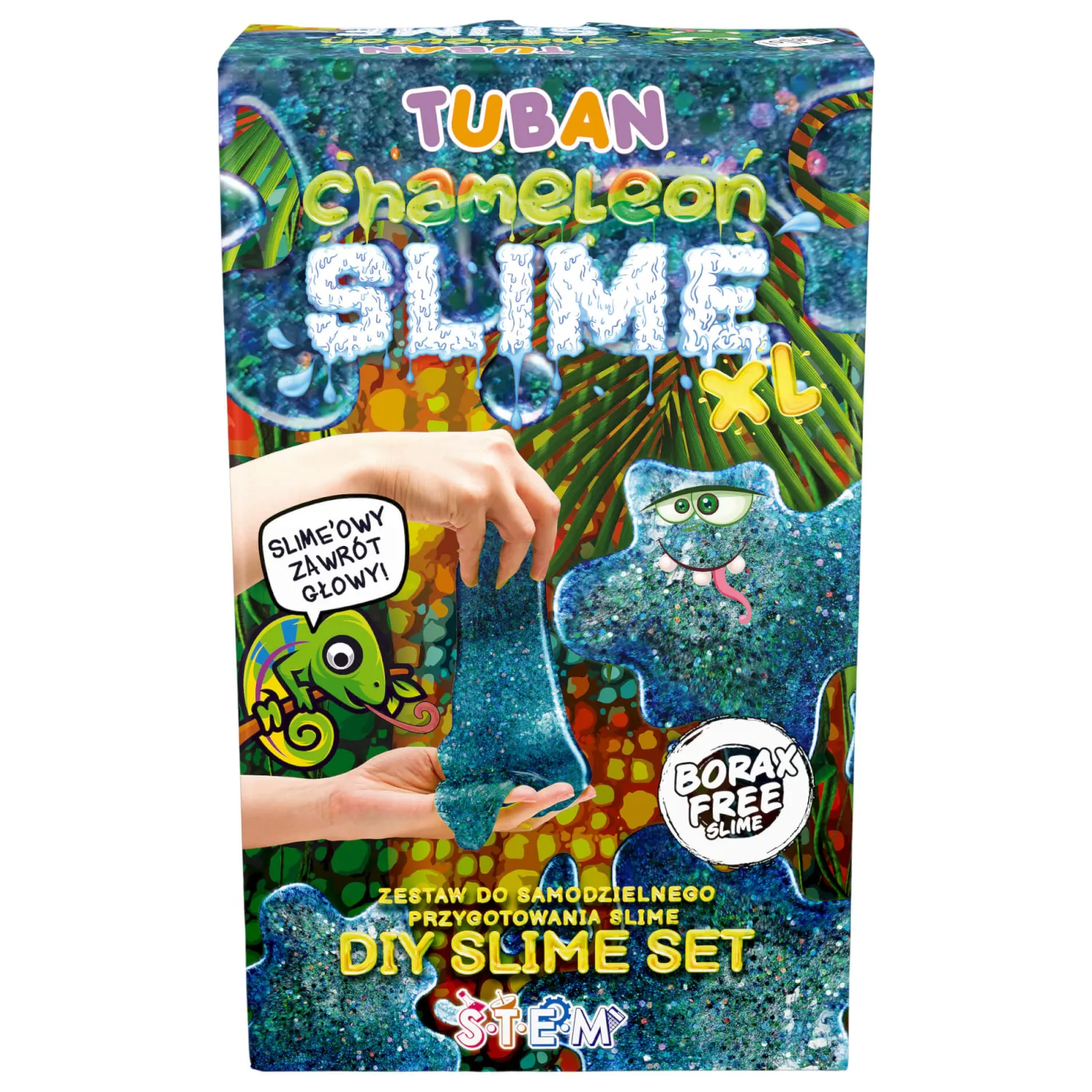 Tuban Zestaw DIY Slime - kameleon XL