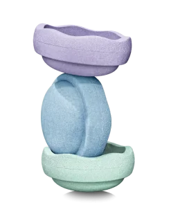 Stapelstein® Zestaw do balansowania Original - Cool Pastel, 3el.