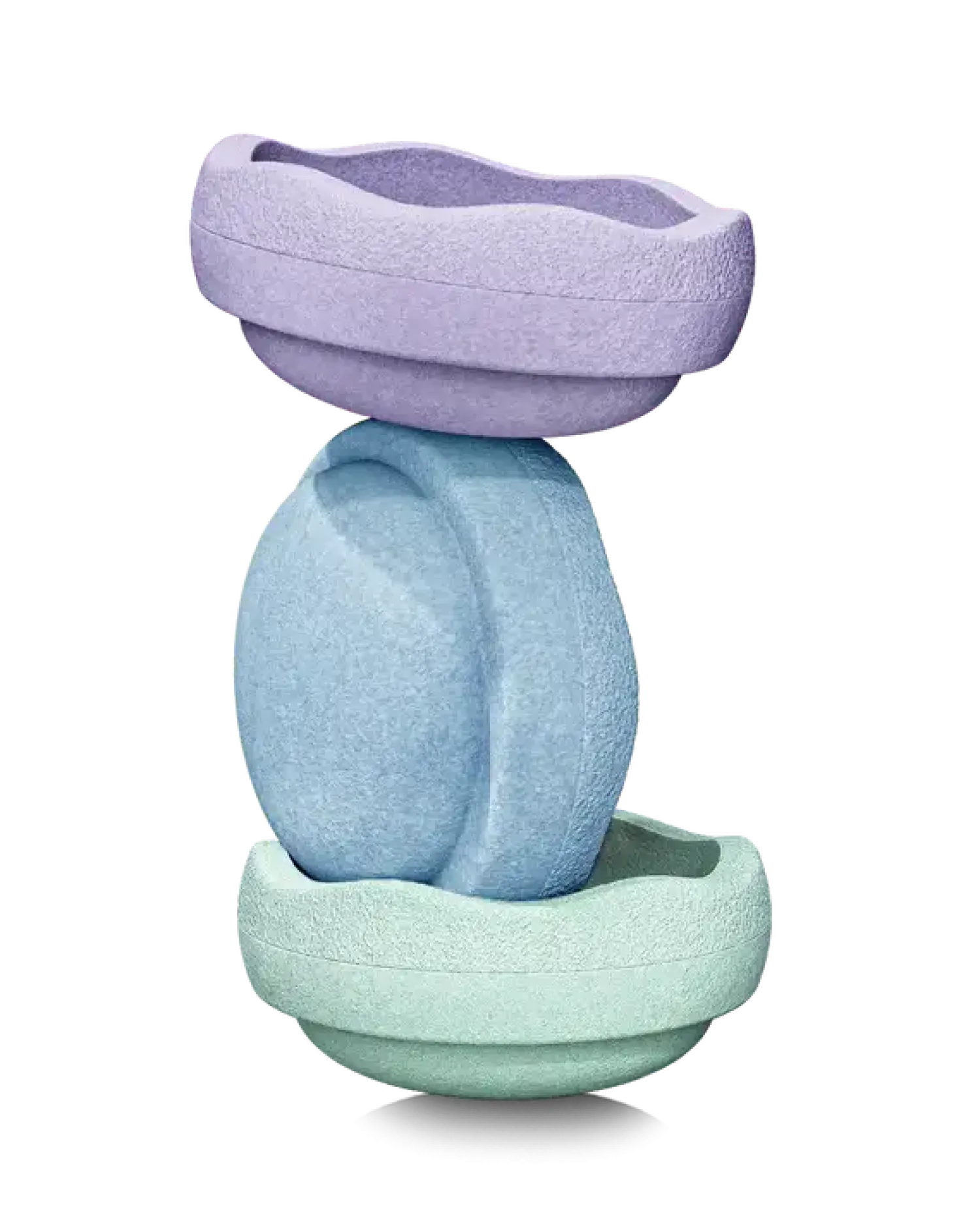 Stapelstein® Zestaw do balansowania Original - Cool Pastel, 3el.