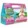 Zimpli Kids Zestaw do tworzenia gelli z figurkami i tacą Gelli Worlds Fantasy Pack 3+