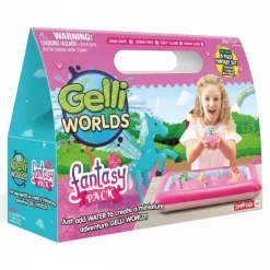 Zimpli Kids Zestaw do tworzenia gelli z figurkami i tacą Gelli Worlds Fantasy Pack 3+