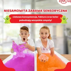 Zimpli Kids Zestaw do tworzenia gelli z figurkami i tacą Gelli Worlds Fantasy Pack 3+