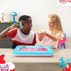 Zimpli Kids Zestaw do tworzenia gelli z figurkami i tacą Gelli Worlds Fantasy Pack 3+